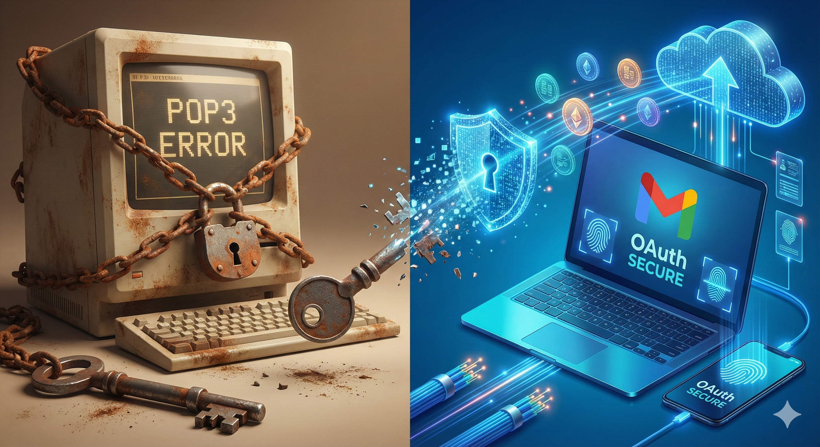 なぜGmailはPOP受信を拒むのか？